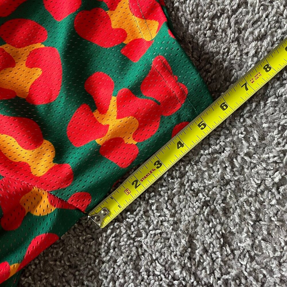 Eric Emanuel Ee Basic Core Shorts Mesh Green Chee… - image 7